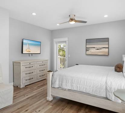 Bedroom 3 on Second Floor with Balcony Access