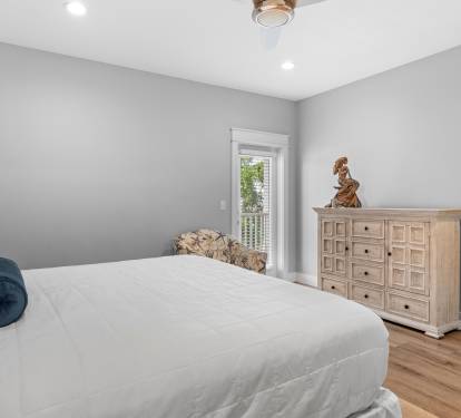 Bedroom 4 on Second Floor with Balcony Access