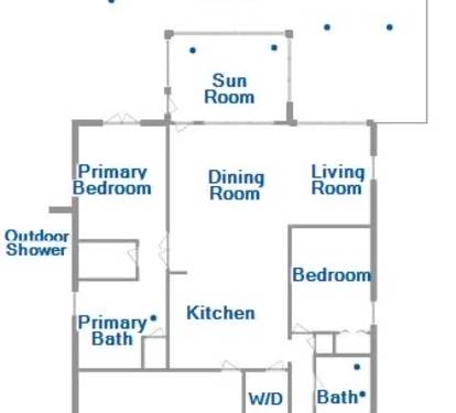 Spacious Open Layout