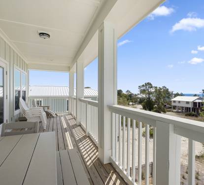 Beautiful sunset views from private balcony