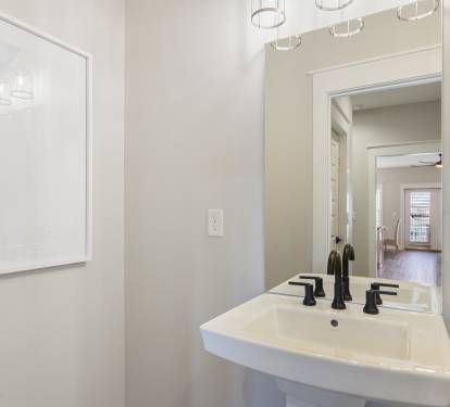 En suite bathroom