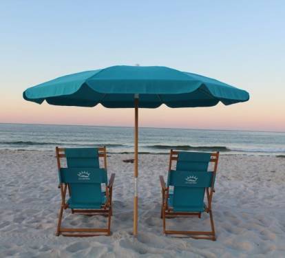 High Wave Chair-Umbrella Set