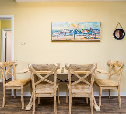 Cabana Beach House Dining Table Seats 4