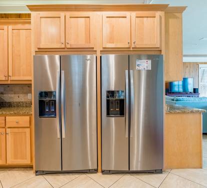 Summer Salt West 2 Full Size Refrigerators with Freezers