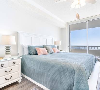 Beach Club 1705B Bedroom 2 with King Bed