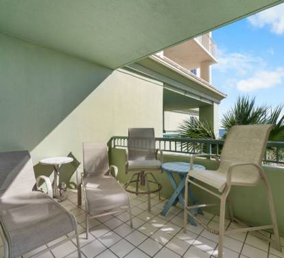 Beach Club 303A Balcony