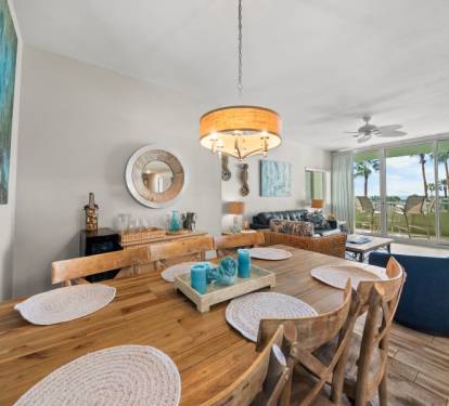 Beach Club 303A Dining Table Seats 6