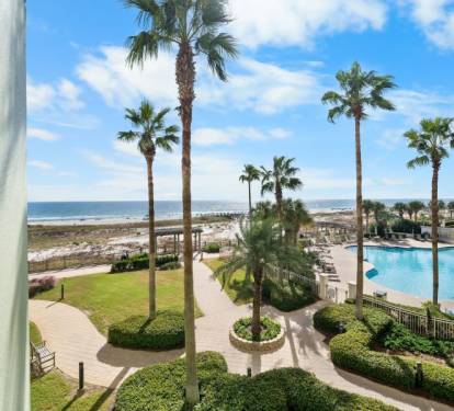 Beach Club 303A Balcony View