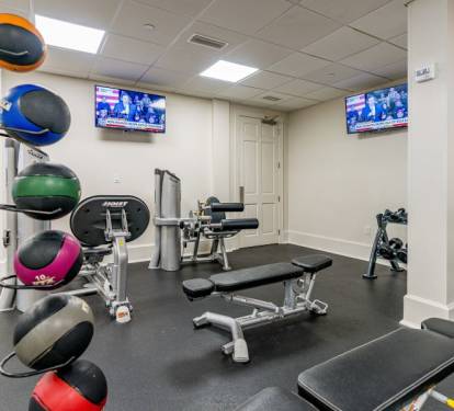 Beach Club Clubhouse Fitness Center (Available for fee to Condos with Membership)