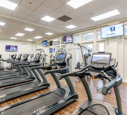 Beach Club Clubhouse Fitness Center (Available for fee to Condos with Membership)