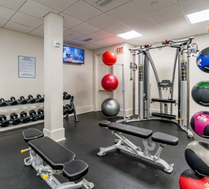 Beach Club Clubhouse Fitness Center (Available for fee to Condos with Membership)