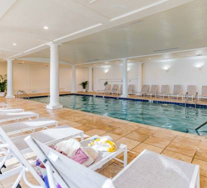 Beach Club Clubhouse Indoor Pool (Available for fee to Condos with Membership)