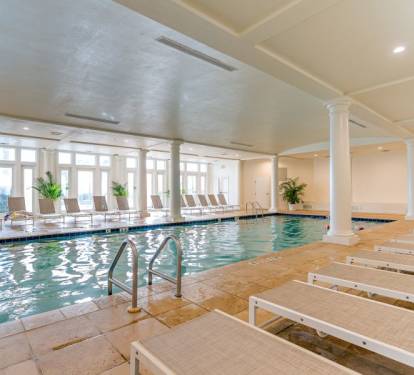Beach Club Clubhouse Indoor Pool (Available for fee to Condos with Membership)