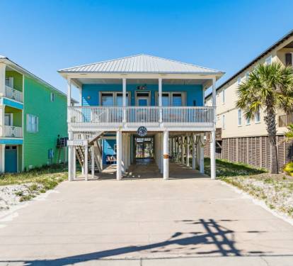 Lyndi Lou Exterior from West Beach Blvd.
