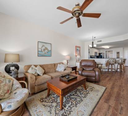 Beach Club 208C Living Room