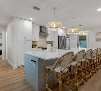 Your chef-worthy kitchen awaits with a spacious island perfect for morning coffee or evening entertaining with friends.