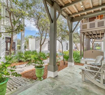 Front Porch - Perfect for Morning Coffee!