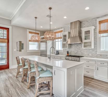 Kitchen - Offering Island Seating for Four