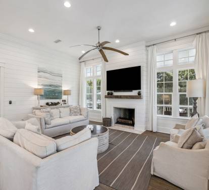 Bright, Open-Concept Living Area