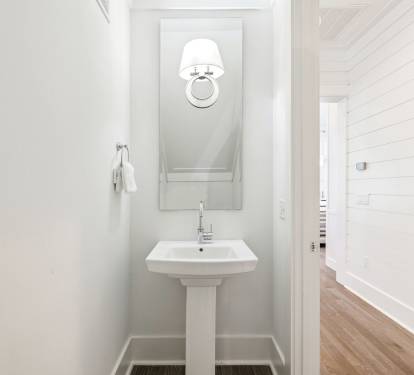 1st Floor Powder Room - Conveniently Located Off the Living Area