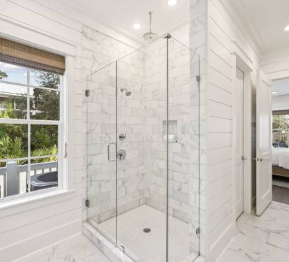 Primary King En-Suite - Walk-In Shower
