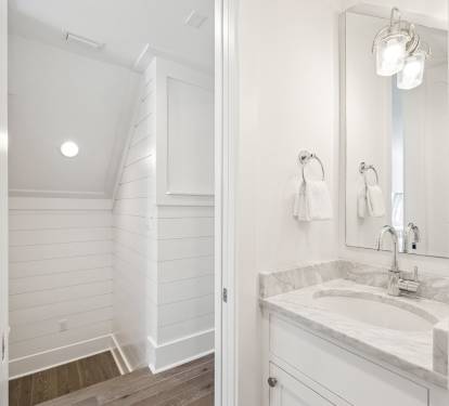 2nd Floor Powder Room - Located Off the Living Area