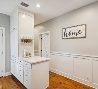 Enjoy the Coffee Bar and Pantry Space in the Kitchen