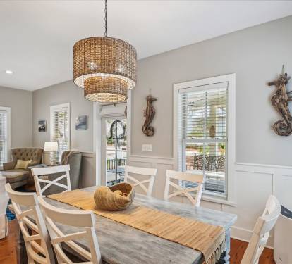 Dining and Living Open Concept