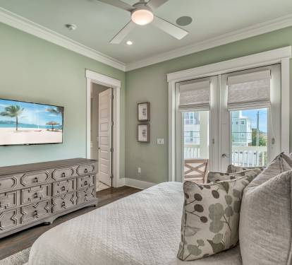 Primary King Suite - Offering Access to a Private Balcony