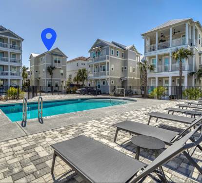 Directly Across from the Community Pool!