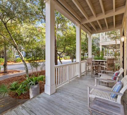 Relax on the Inviting Front Porch with a Cup of Coffee or Evening Cocktail!