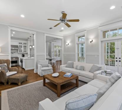 Open Living Area for Everyone to Gather