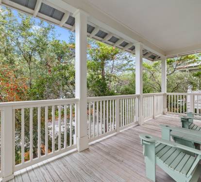 Expansive Balcony off 2nd Floor King Guest Suite