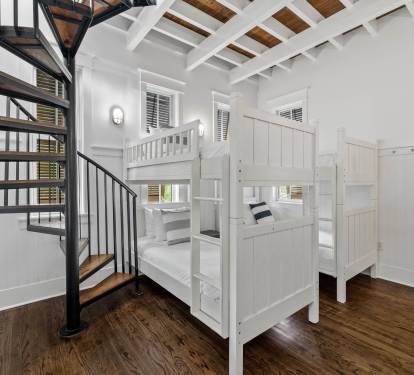 2nd Floor Bunk Room - 3 Twin over Twin Bunks