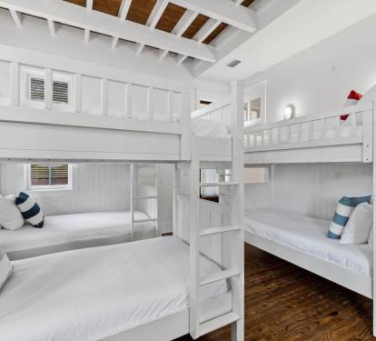 2nd Floor Bunk Room - Private Access to the Shared Balcony
