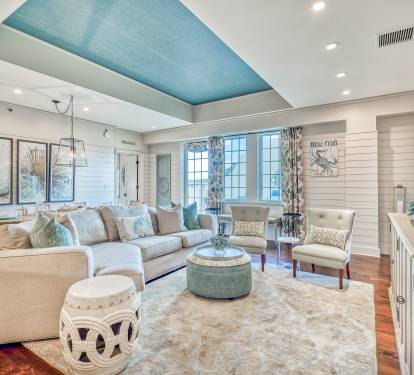 Living Room - Furnished with a Cozy Sectional Sofa