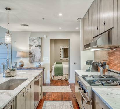 Kitchen - Featuring a Gas Range