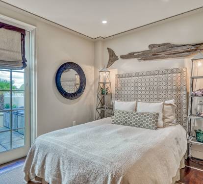 Guest Bedroom - Furnished with a Queen Size Bed