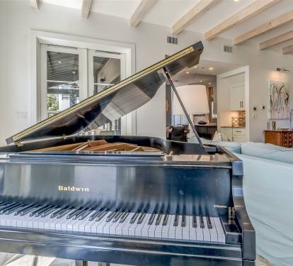 Living Room - Featuring a Baldwin Baby Grand Piano