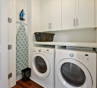 Laundry - Front Loading Washer & Dryer Located on the 2nd Floor
