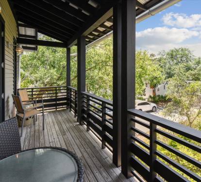 Private Balcony off Primary King Suite