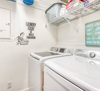 Laundry - Located off the Hallway