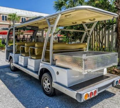 Free Beach Tram!