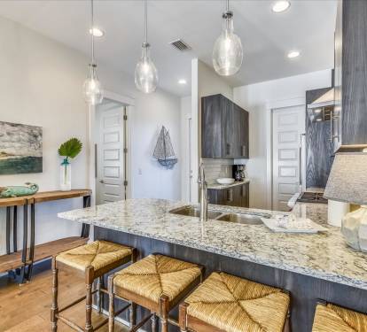 Dining - Seating for Four at the Breakfast Bar