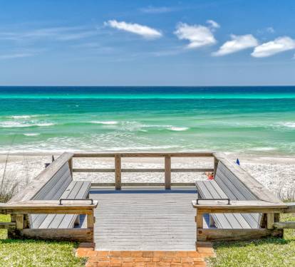 Community Private Gulf Front Deck