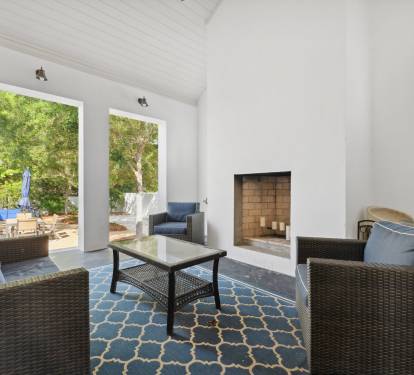 Relax in the Covered Patio