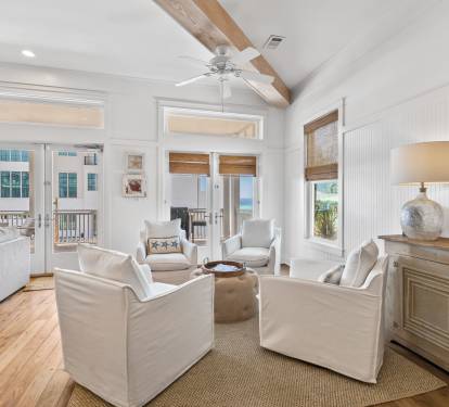 Second Floor Sitting Area - Offering Seating for Four
