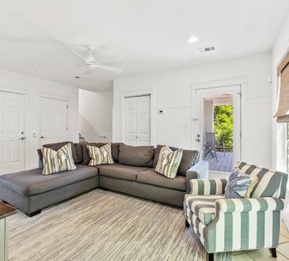 First Floor Living Area - Providing Direct Access to a Porch