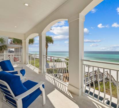 2nd Floor - Gulf Front Balcony Off the Living Area