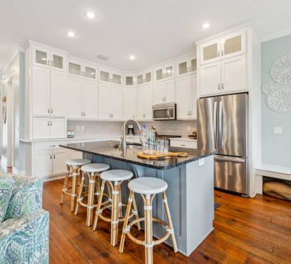 Cook Gourmet Meals in the Chef's Kitchen - Bar Seating for 4!